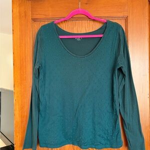 LOFT Green Top